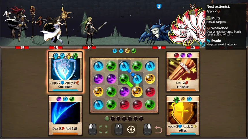 Скриншот 1 к игре Tower Guild: Puzzle Cards