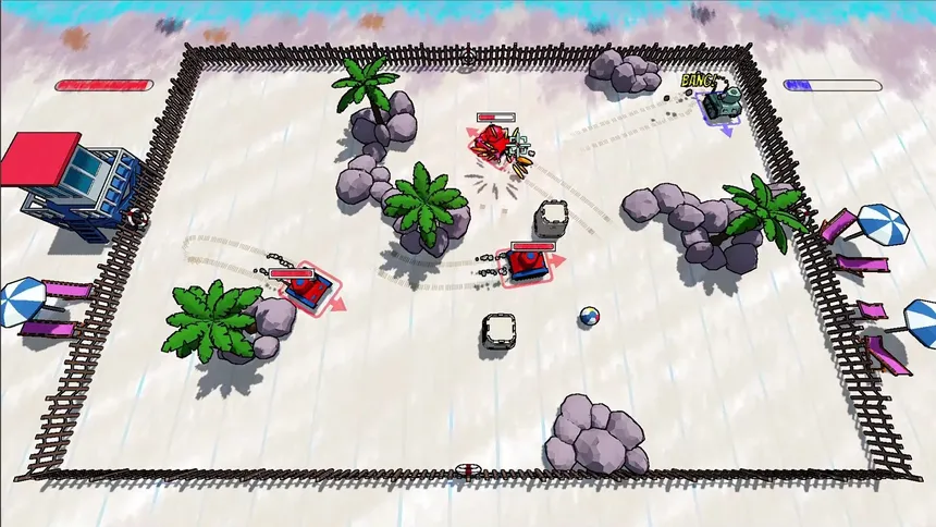 Скриншот 1 к игре TANKEGEDDON!
