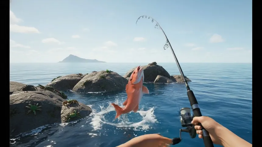 Скриншот 2 к игре My Paradise Lagoon Fishing Simulator