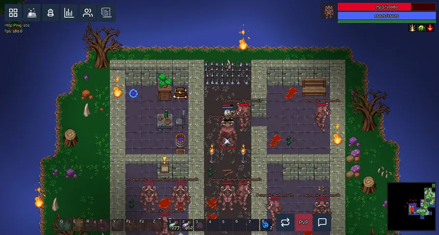 Скриншот 2 к игре Halmgaard MMORPG