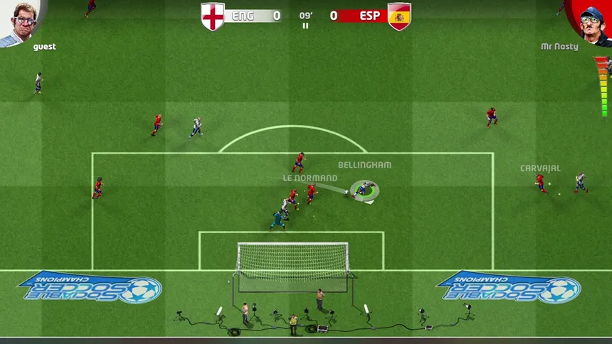 Скриншот 4 к игре Sociable Soccer Champions