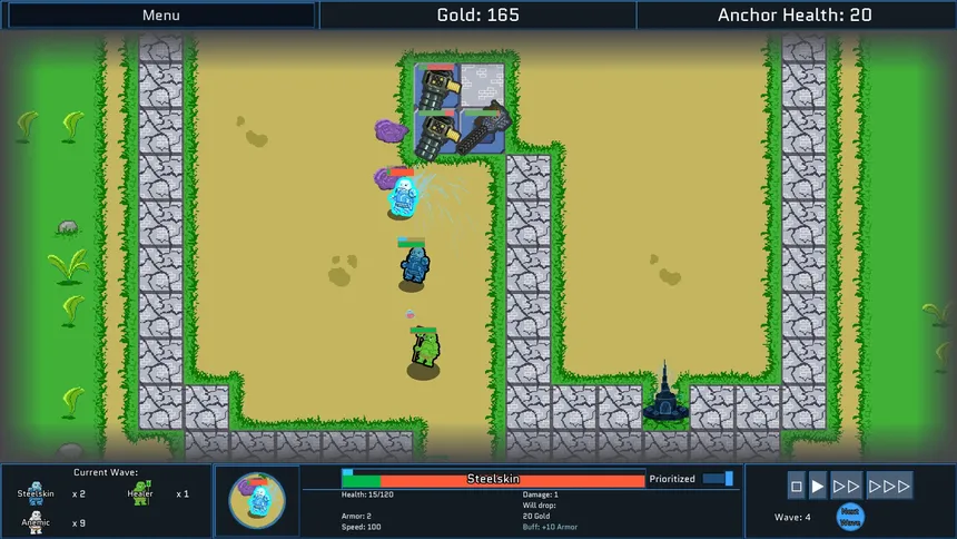 Скриншот 2 к игре Bloodtide Tower Defense