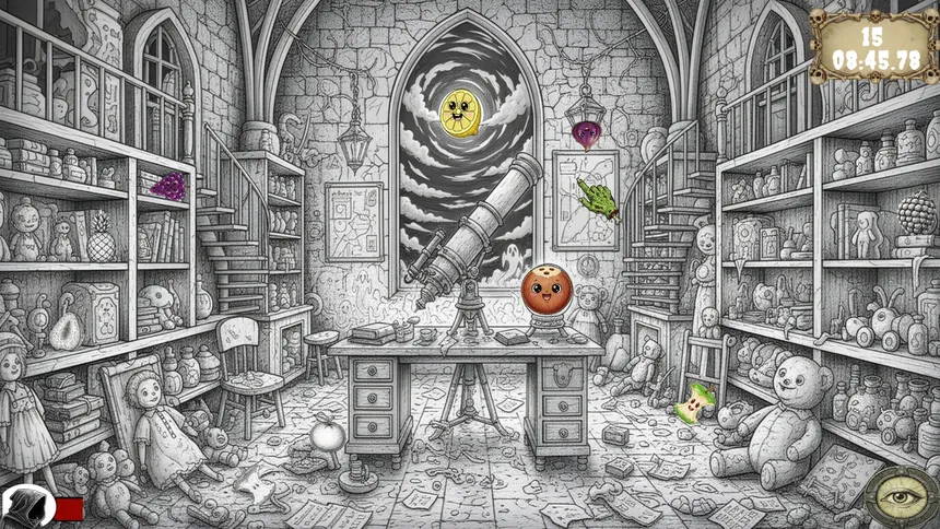Скриншот 1 к игре Halloween Mystery: 100 Hidden Object Fruits