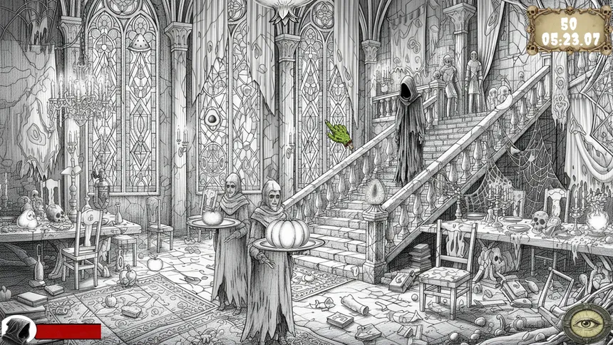 Скриншот 3 к игре Halloween Mystery: 100 Hidden Object Fruits