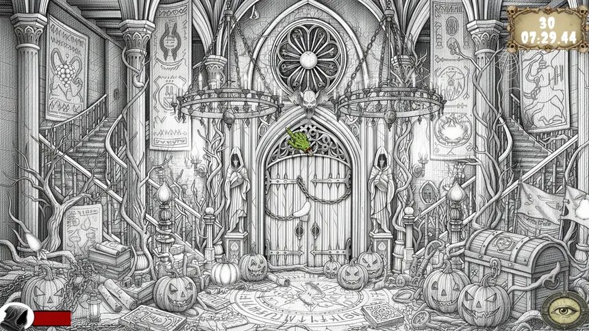 Скриншот 4 к игре Halloween Mystery: 100 Hidden Object Fruits