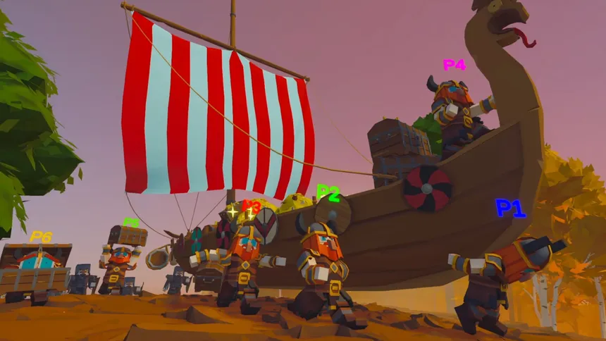 Скриншот 2 к игре Valhalla, Vikings, Ragnarok!