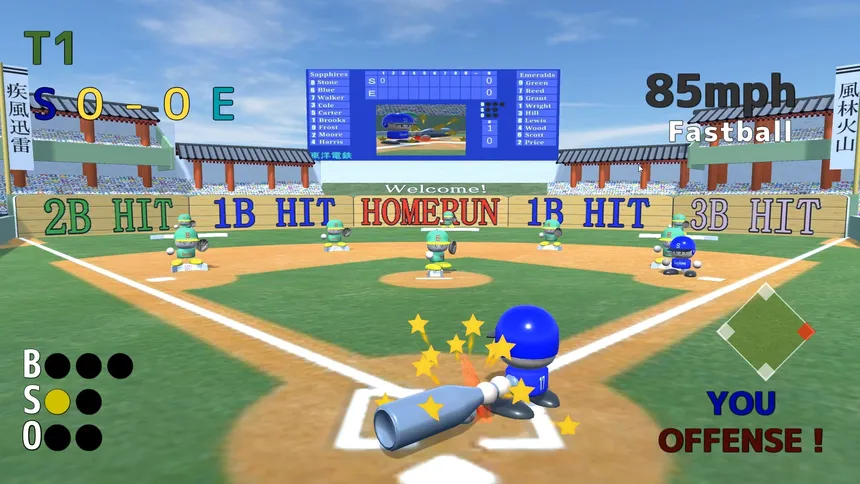 Скриншот 2 к игре SUPER BOARD BASEBALL