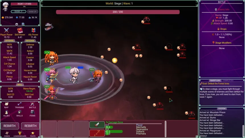 Скриншот 4 к игре Multiverse Idle