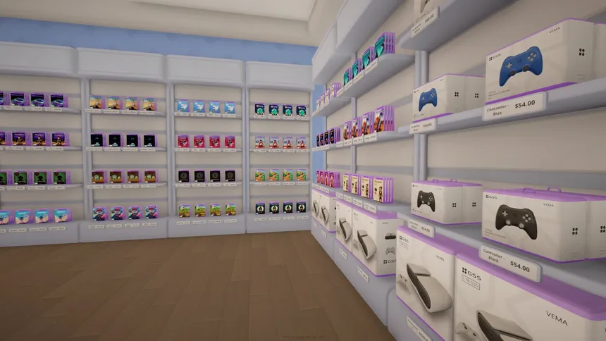 Скриншот 1 к игре GameZone - Game Store Simulator