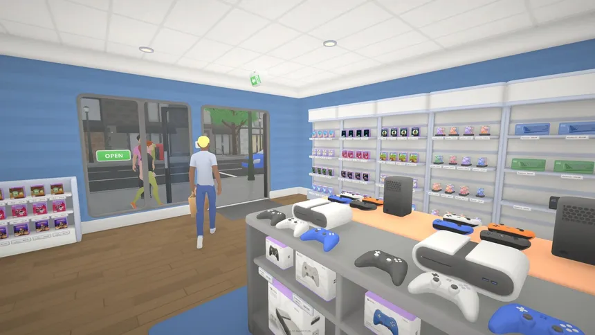 Скриншот 7 к игре GameZone - Game Store Simulator