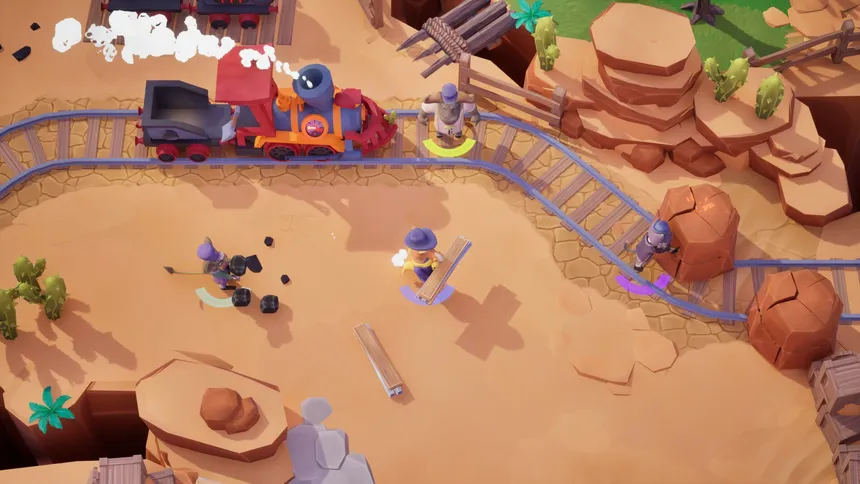Скриншот 1 к игре Loco: Rails & Tails