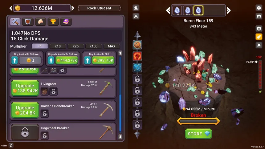 Скриншот 2 к игре Clicker Ore