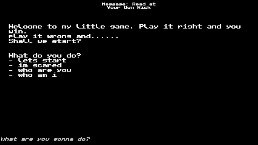 Скриншот 2 к игре Message: Read at Your Own Risk