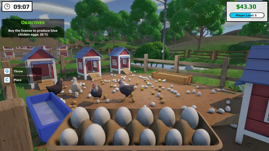 Скриншот 1 к игре Eggstreme Farming