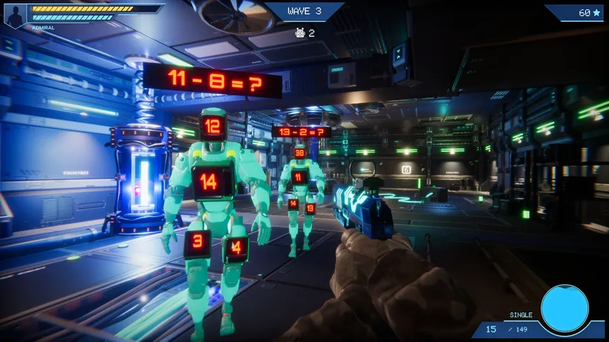 Скриншот 4 к игре MATH FPS : Solve Or Die