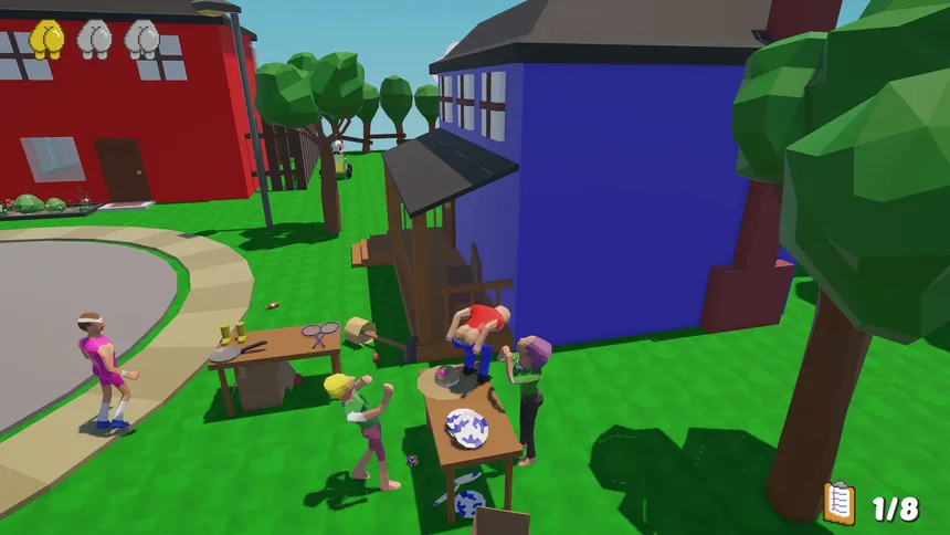 Скриншот 1 к игре Moony Mayhem: Cheeks Unleashed