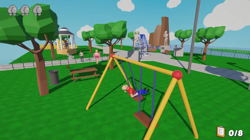 Скриншот 6 к игре Moony Mayhem: Cheeks Unleashed