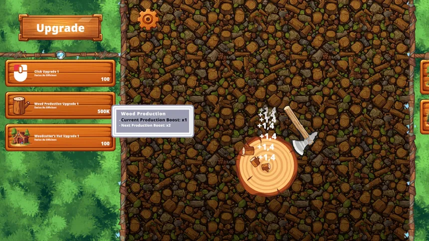Скриншот 7 к игре Wood Clicker