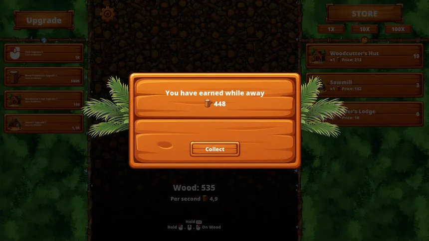 Скриншот 8 к игре Wood Clicker