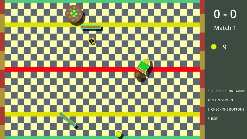 Скриншот 1 к игре ICE TENNIS
