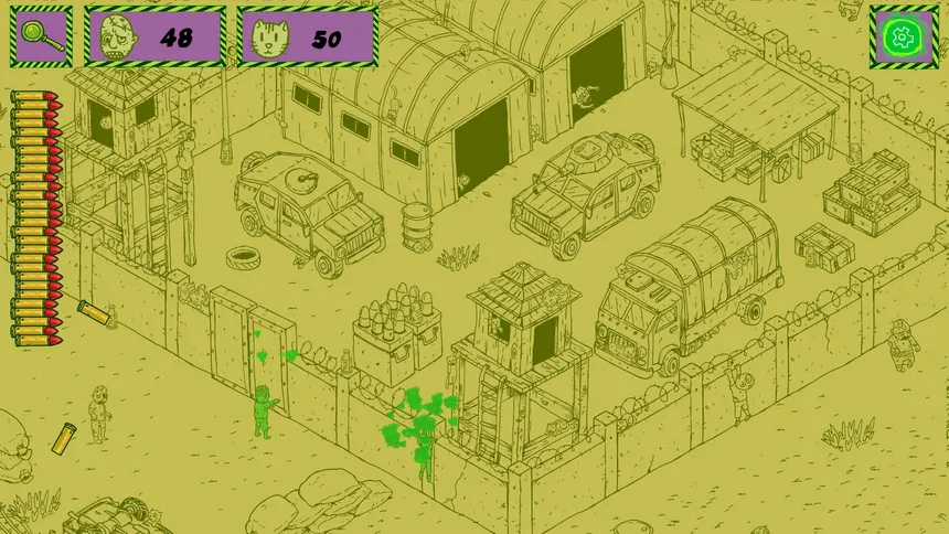Скриншот 1 к игре Cats vs Zombies II