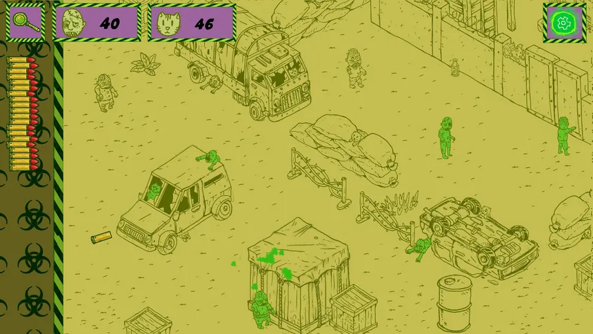 Скриншот 2 к игре Cats vs Zombies II