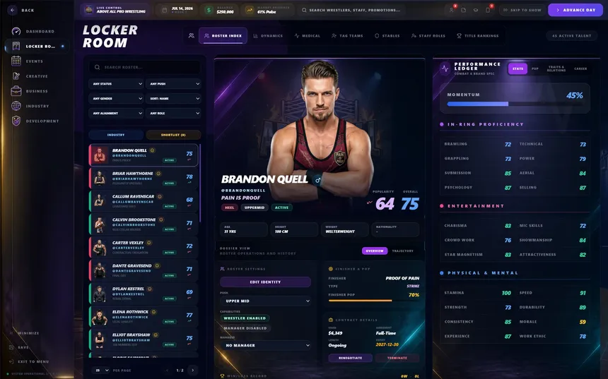 Скриншот 1 к игре Believr Pro Wrestling