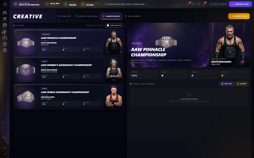Скриншот 4 к игре Believr Pro Wrestling