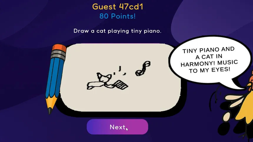 Скриншот 4 к игре Sketch Royale - Draw Something
