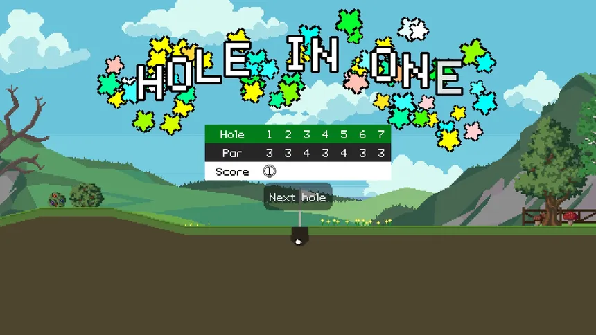 Скриншот 2 к игре Retro Golf Mania