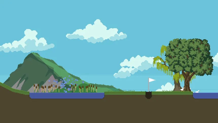 Скриншот 3 к игре Retro Golf Mania