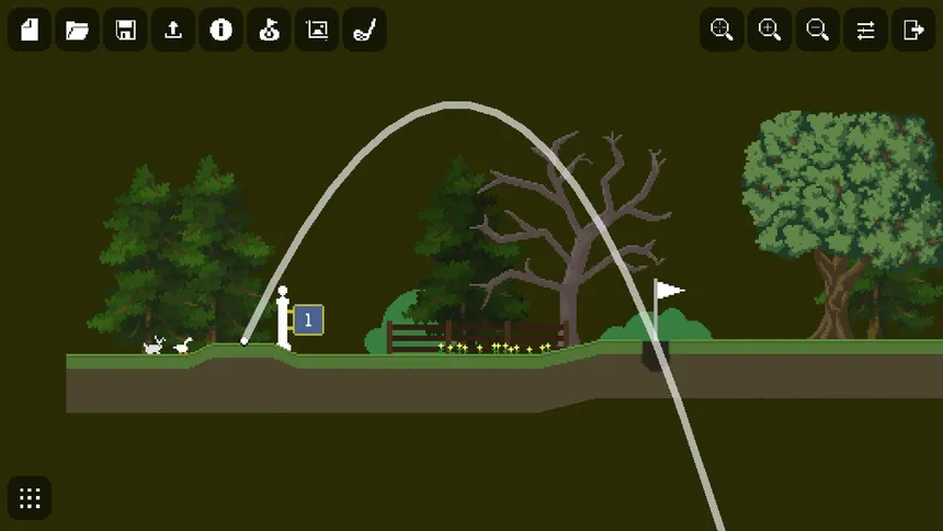 Скриншот 4 к игре Retro Golf Mania