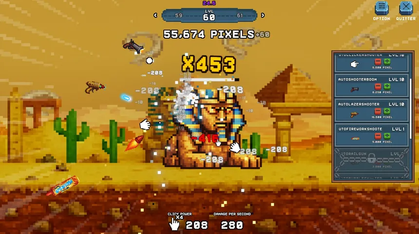 Скриншот 5 к игре Pixel Clicker