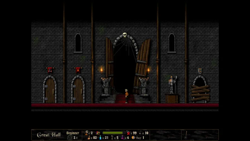 Скриншот 2 к игре Return to Dark Castle