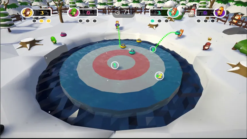 Скриншот 1 к игре Oh Puck!