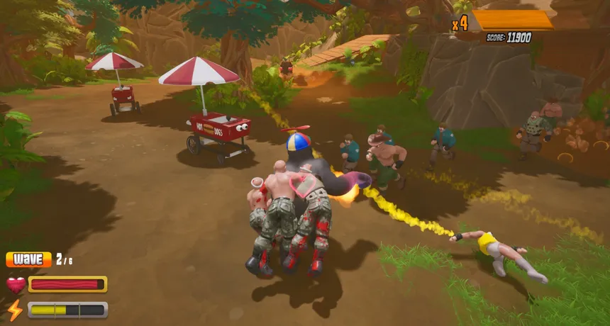 Скриншот 1 к игре Gorilla Gauntlet