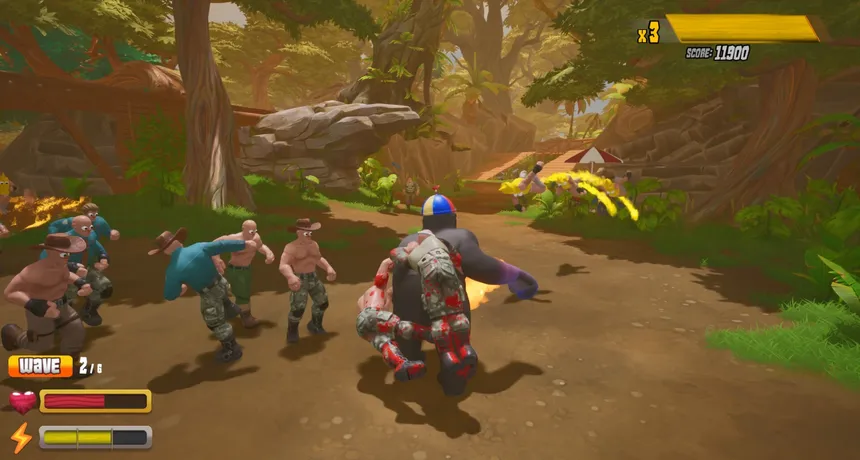Скриншот 8 к игре Gorilla Gauntlet
