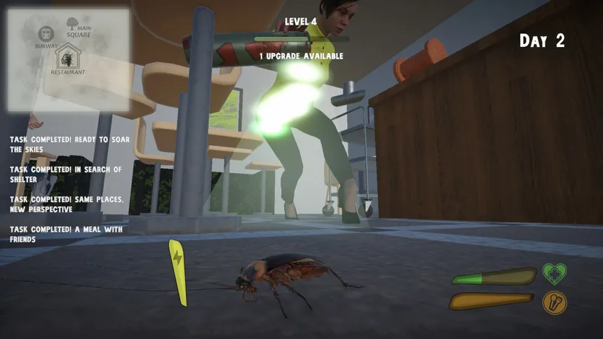 Скриншот 2 к игре Life Of A Cockroach