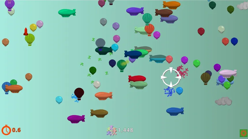 Скриншот 7 к игре Pop Balloons and Drop People