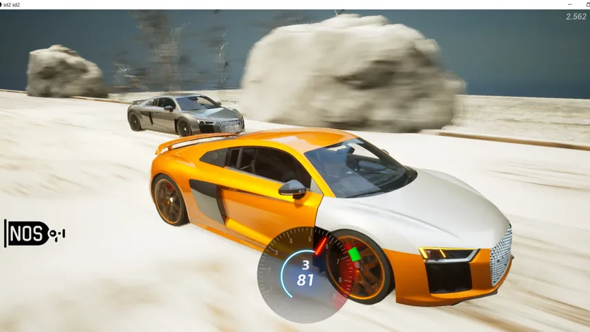 Скриншот 2 к игре Super Drag Race 2
