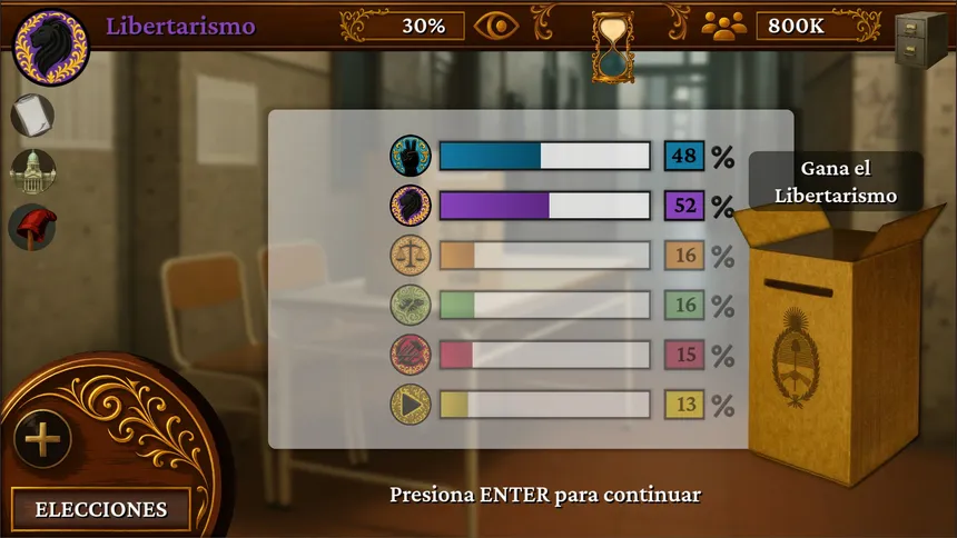 Скриншот 1 к игре QSVT: ¡Que se vayan todos!