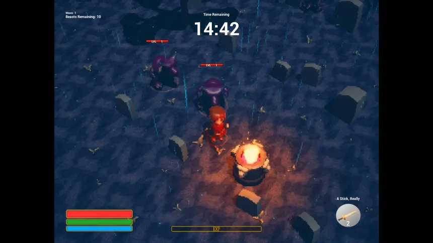 Скриншот 1 к игре Ultra Mega Dungeon 64