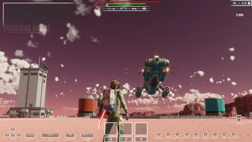 Скриншот 1 к игре Frontiers Reach : Mercenaries