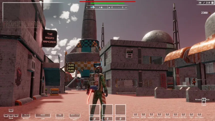 Скриншот 2 к игре Frontiers Reach : Mercenaries