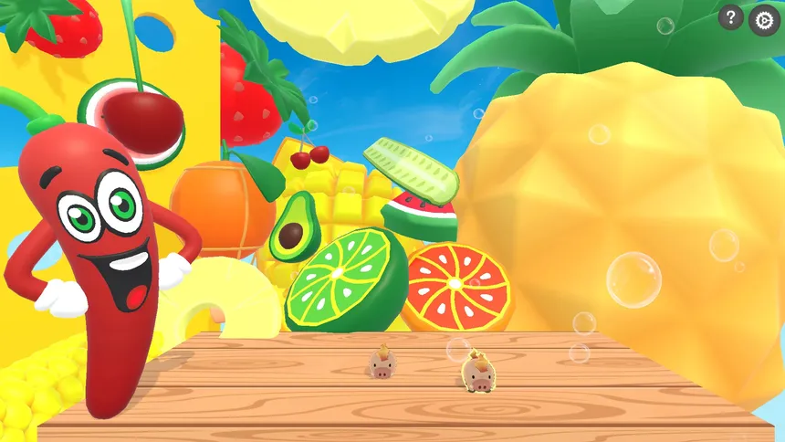 Скриншот 2 к игре Piggy Food Run