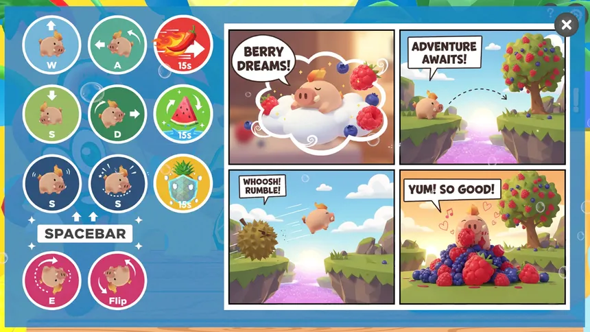 Скриншот 3 к игре Piggy Food Run