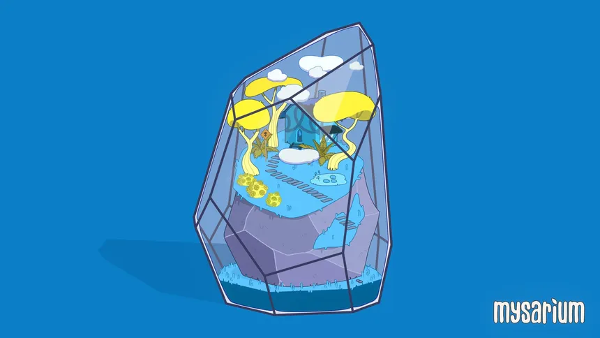 Скриншот 2 к игре Mysarium: Cozy Lo-fi Terrarium