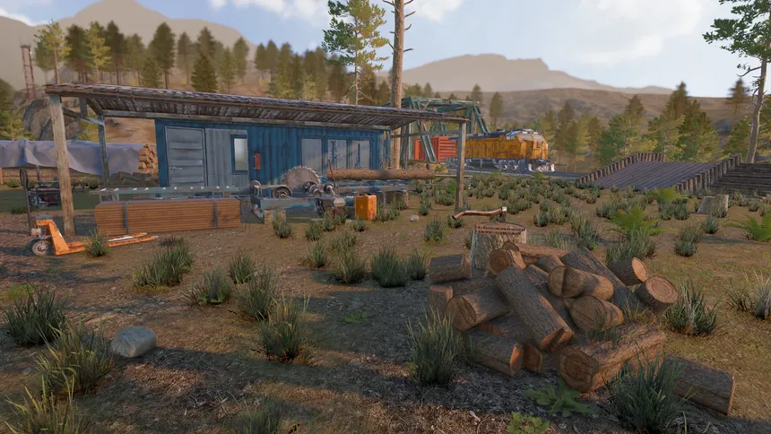 Скриншот 4 к игре Timberflow: Sawmill Simulator