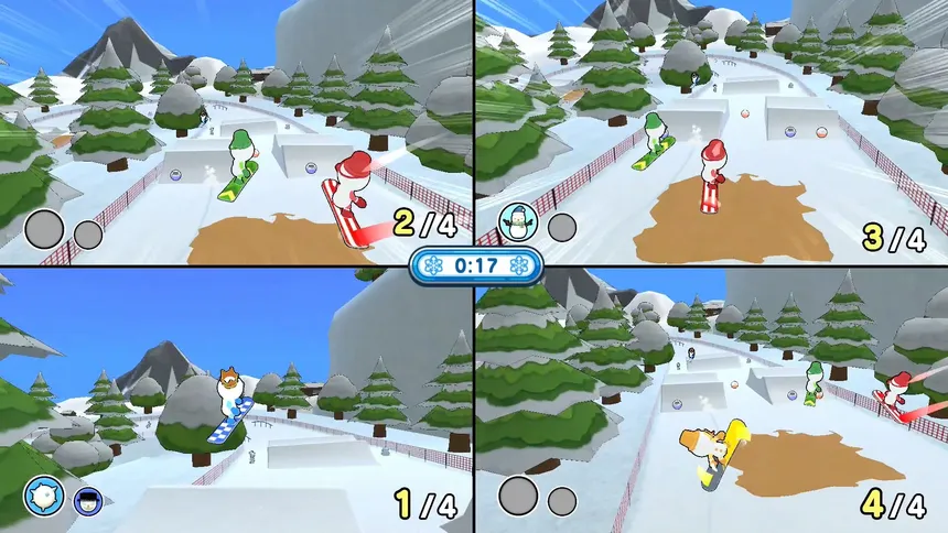 Скриншот 2 к игре Slide! Throw! Snow Party