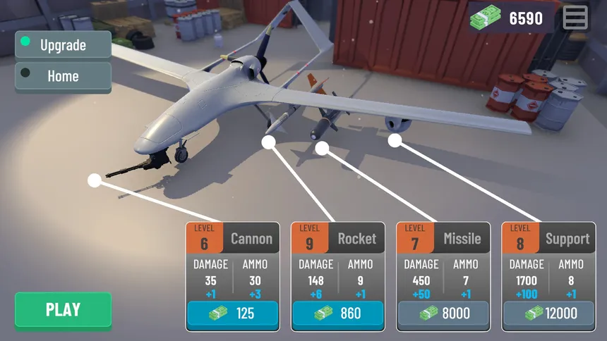 Скриншот 1 к игре Drone Strike - Tb2